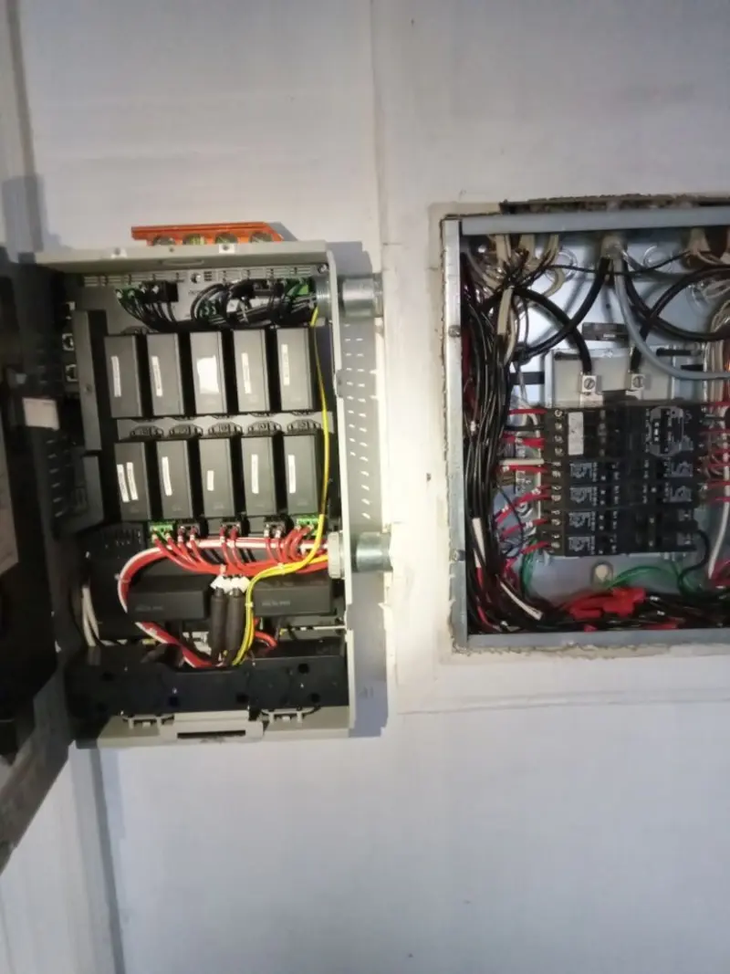 Electrical panel upgrade completed for Indoor Lighting Installation in Winfield